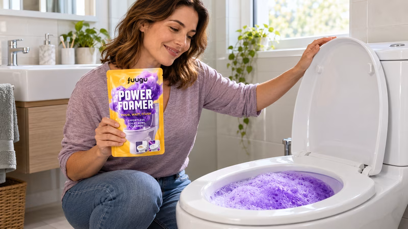 Die schaumstarke Alternative zum mühsamen Schrubben der Toilette